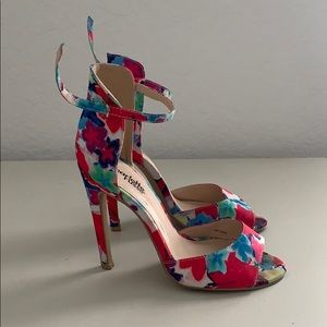 Floral heels